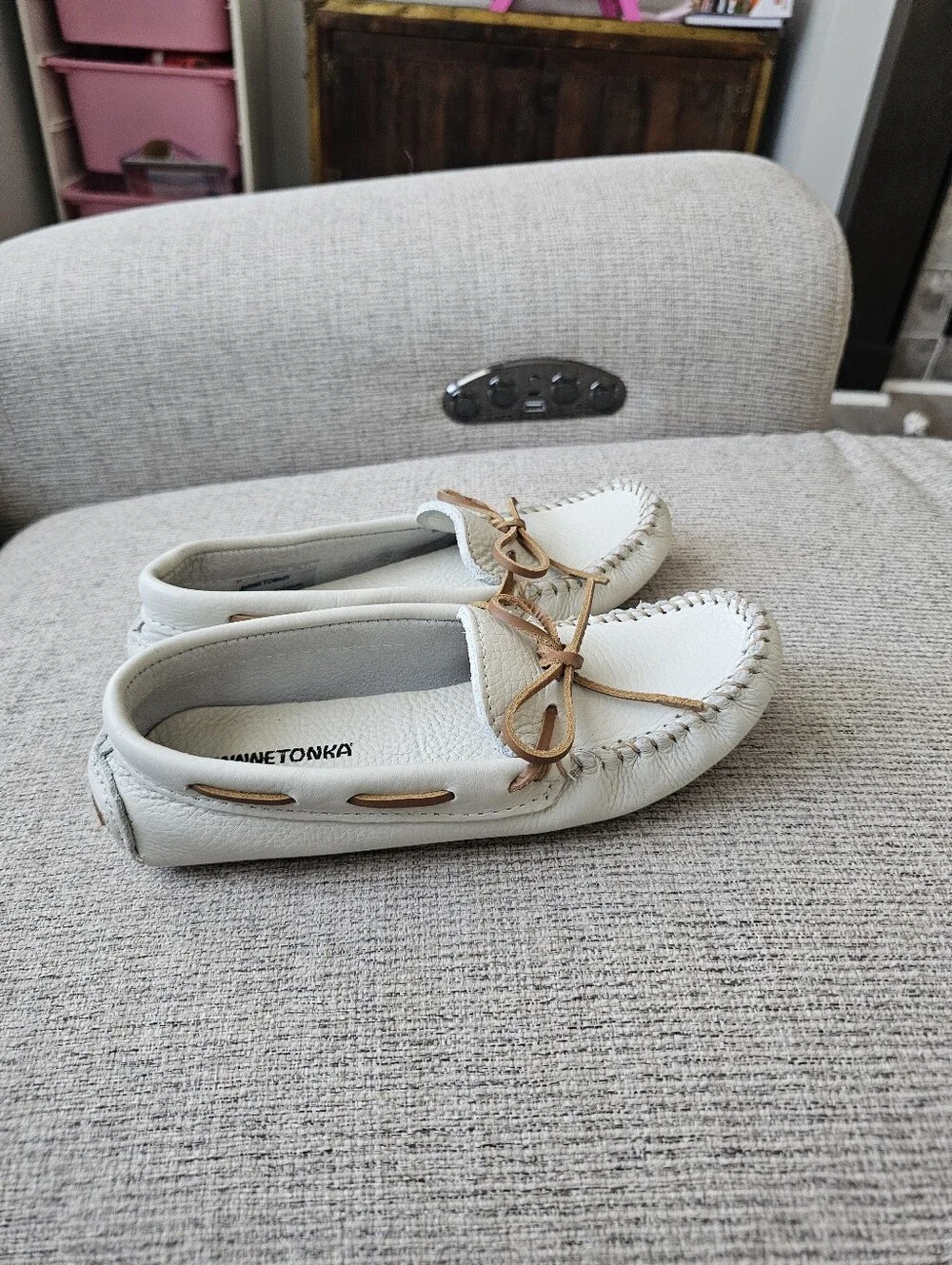 Minnetonka Classic Driving Loafer Size 7